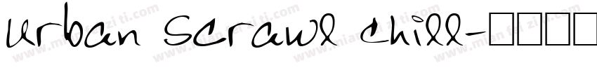 Urban Scrawl Chill字体转换